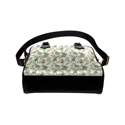 Bird Of Paradise Pattern Print Design 04 Shoulder Handbag