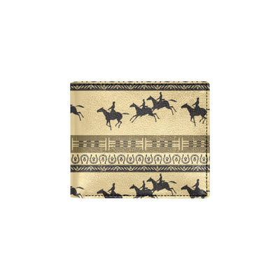 Horse Pattern Prnt Men's ID Card Wallet