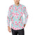 Cherry Blossom Pattern Print Design CB04 Men's Long Sleeve Shirt