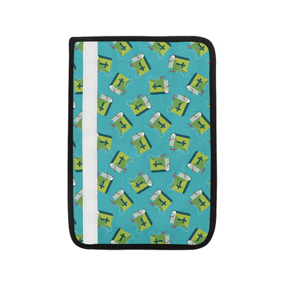 Bible Pattern Print Design 01 Car Seat Belt Cover