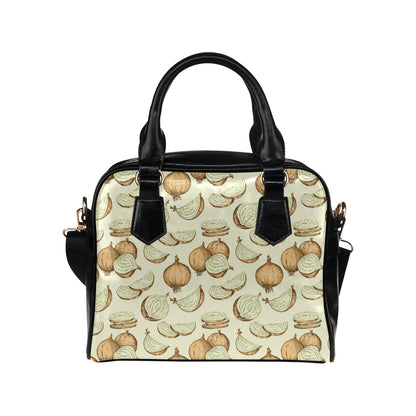 Onion Pattern Print Design A02 Shoulder Handbag