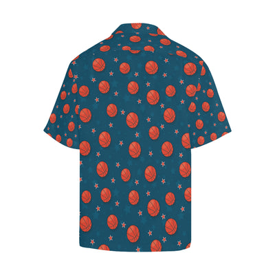 Basketball Pattern Print Design 02 Men's Hawaiian Shirt