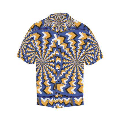 Optical illusion Pattern Print Design A01 Men's Hawaiian Shirt