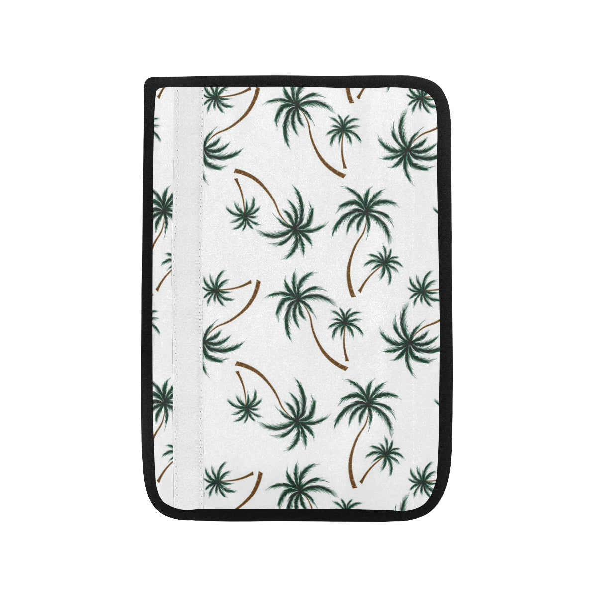 Palm Tree Pattern Print Design PT07 Car Seat Belt Cover