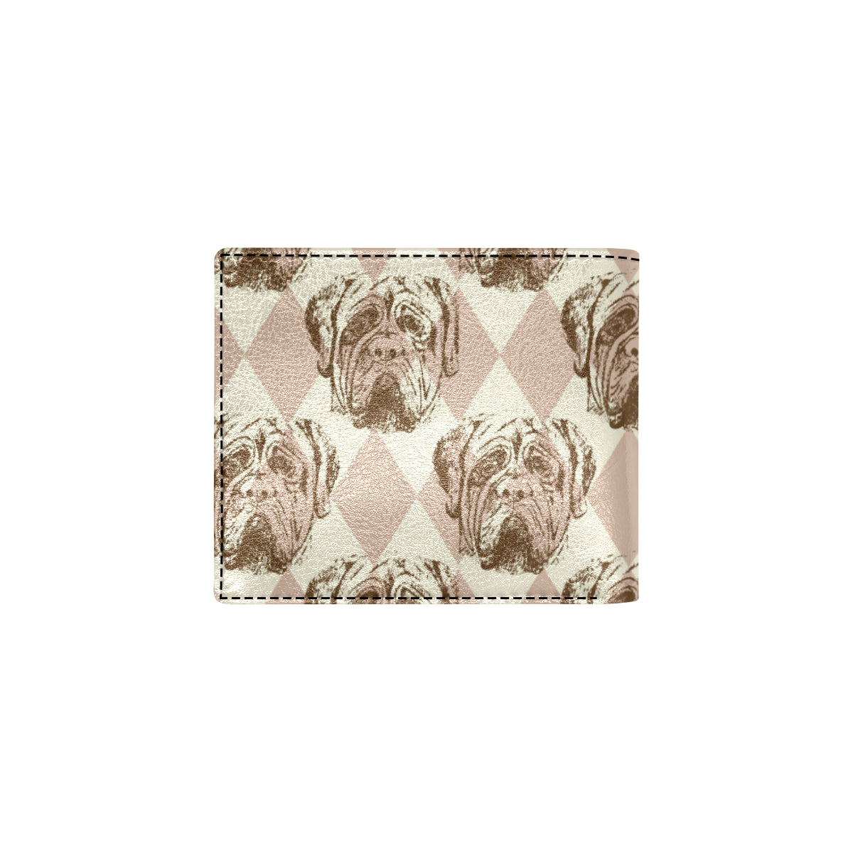 Mastiffs Pattern Print Design 01 Men's ID Card Wallet