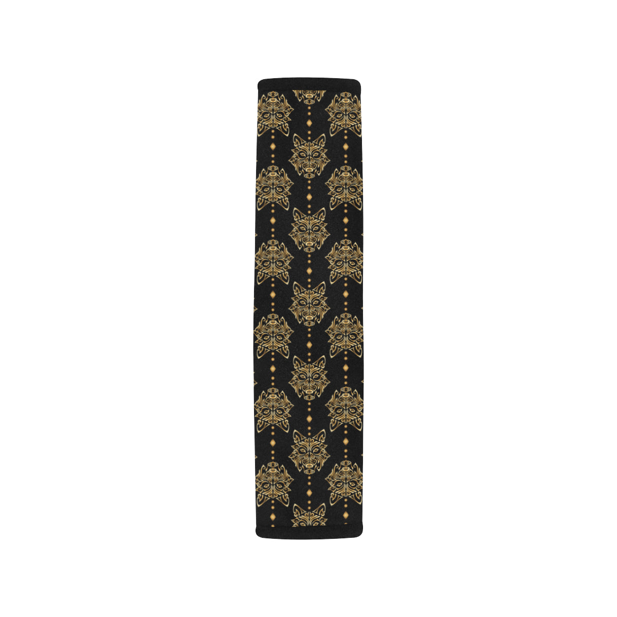 Aztec Wolf Pattern Print Design 04 Car Seat Belt Cover