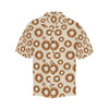 Bagel Pattern Print Design 01 Men's Hawaiian Shirt