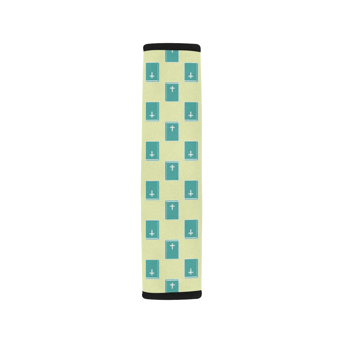 Bible Pattern Print Design 04 Car Seat Belt Cover