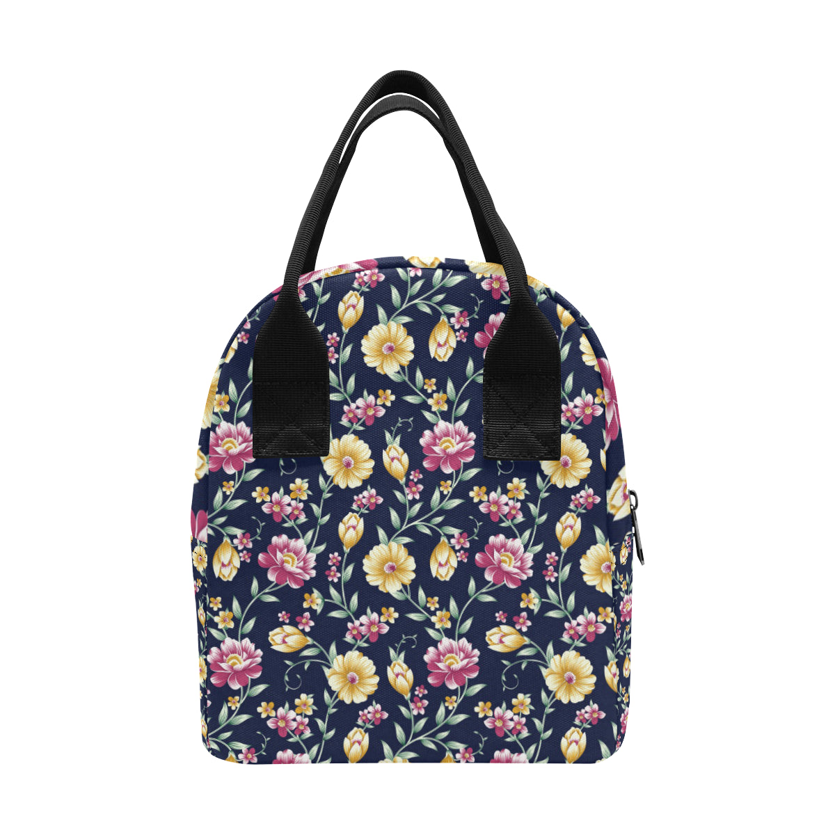 Gerberas Pattern Print Design GB03 Insulated Lunch Bag