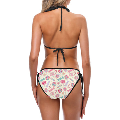 Candy Pattern Print Design CA04 Bikini