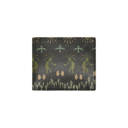 Mayan Pattern Print Design 04 Men's ID Card Wallet