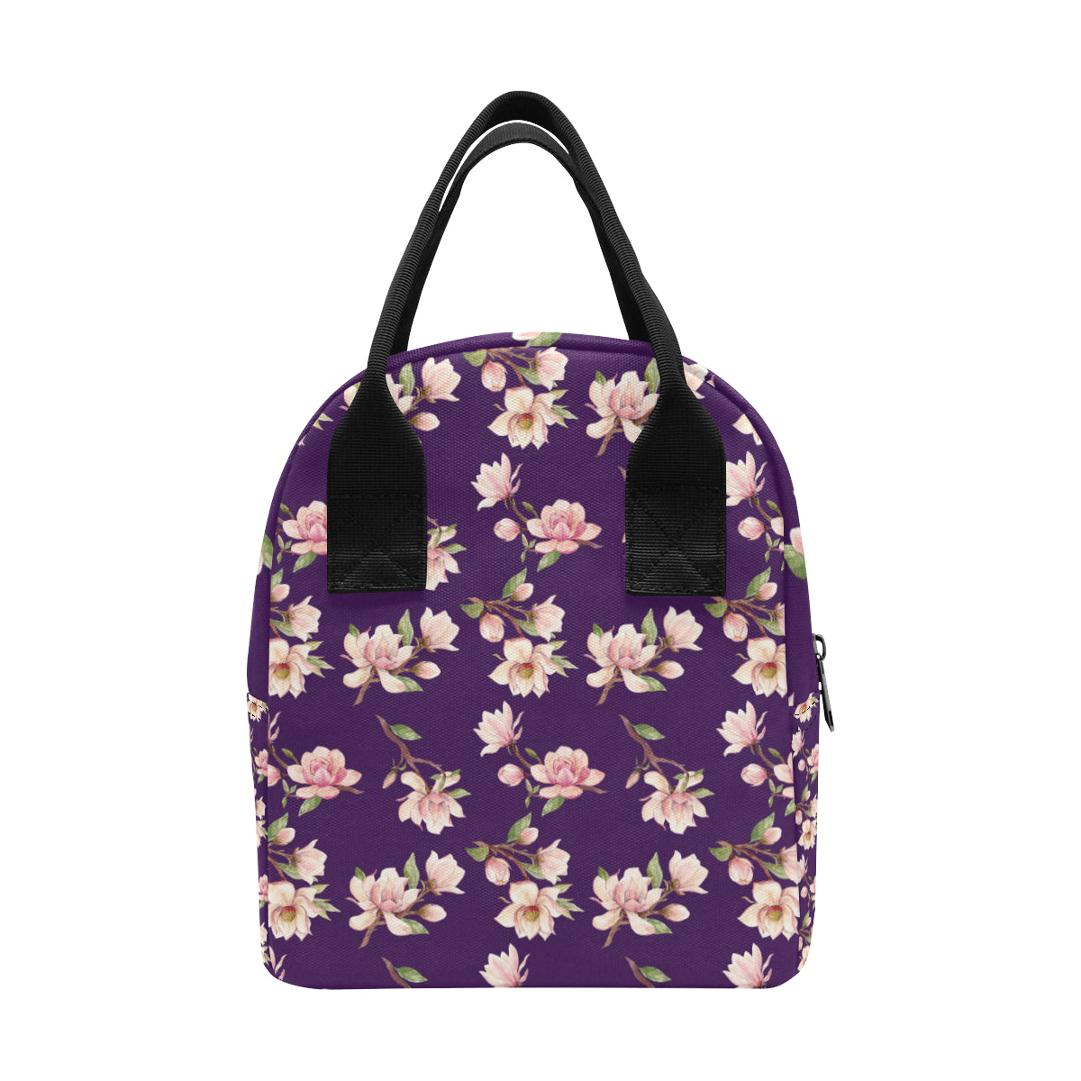 Magnolia Pattern Print Design MAG02 Insulated Lunch Bag