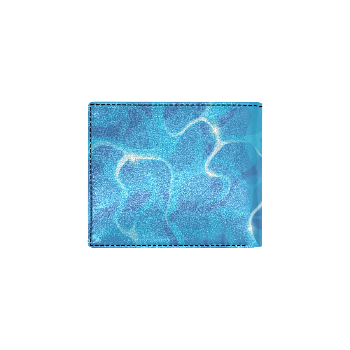 Ocean Reflex Pattern Print Design A02 Men's ID Card Wallet