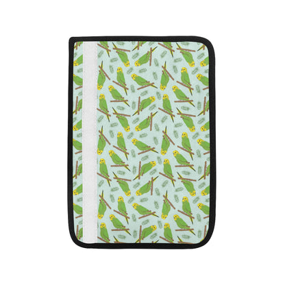 Budgerigar Pattern Print Design 04 Car Seat Belt Cover