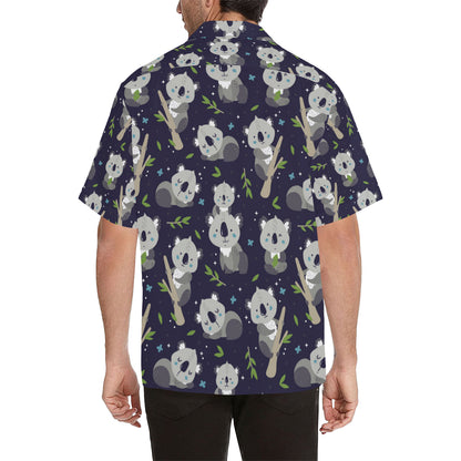 Koala Pattern Print Design 04 Men's Hawaiian Shirt