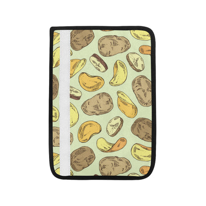 Potato Pattern Print Design A03 Car Seat Belt Cover