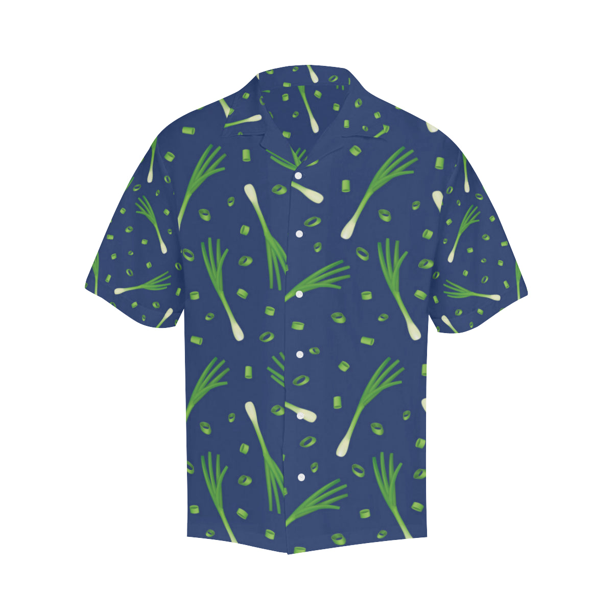 Leek Pattern Print Design 02 Men's Hawaiian Shirt