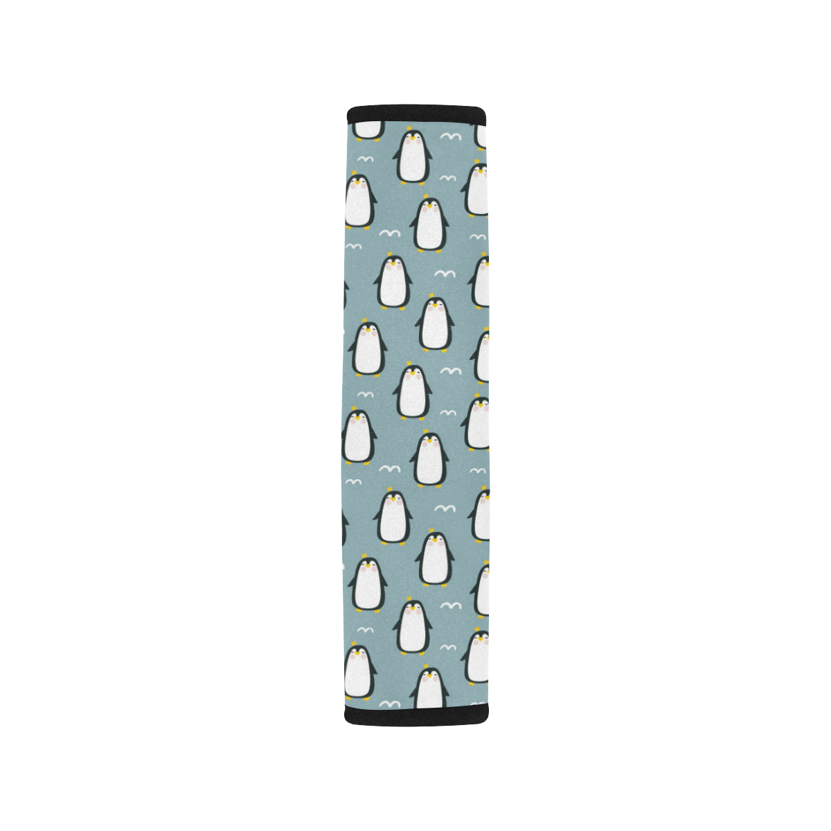 Penguin Pattern Print Design A02 Car Seat Belt Cover