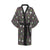 Cactus Pattern Print Design 03 Women's Short Kimono