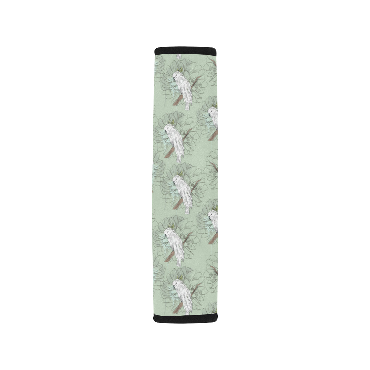 Cockatiel Pattern Print Design 01 Car Seat Belt Cover