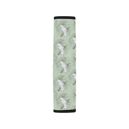 Cockatiel Pattern Print Design 01 Car Seat Belt Cover