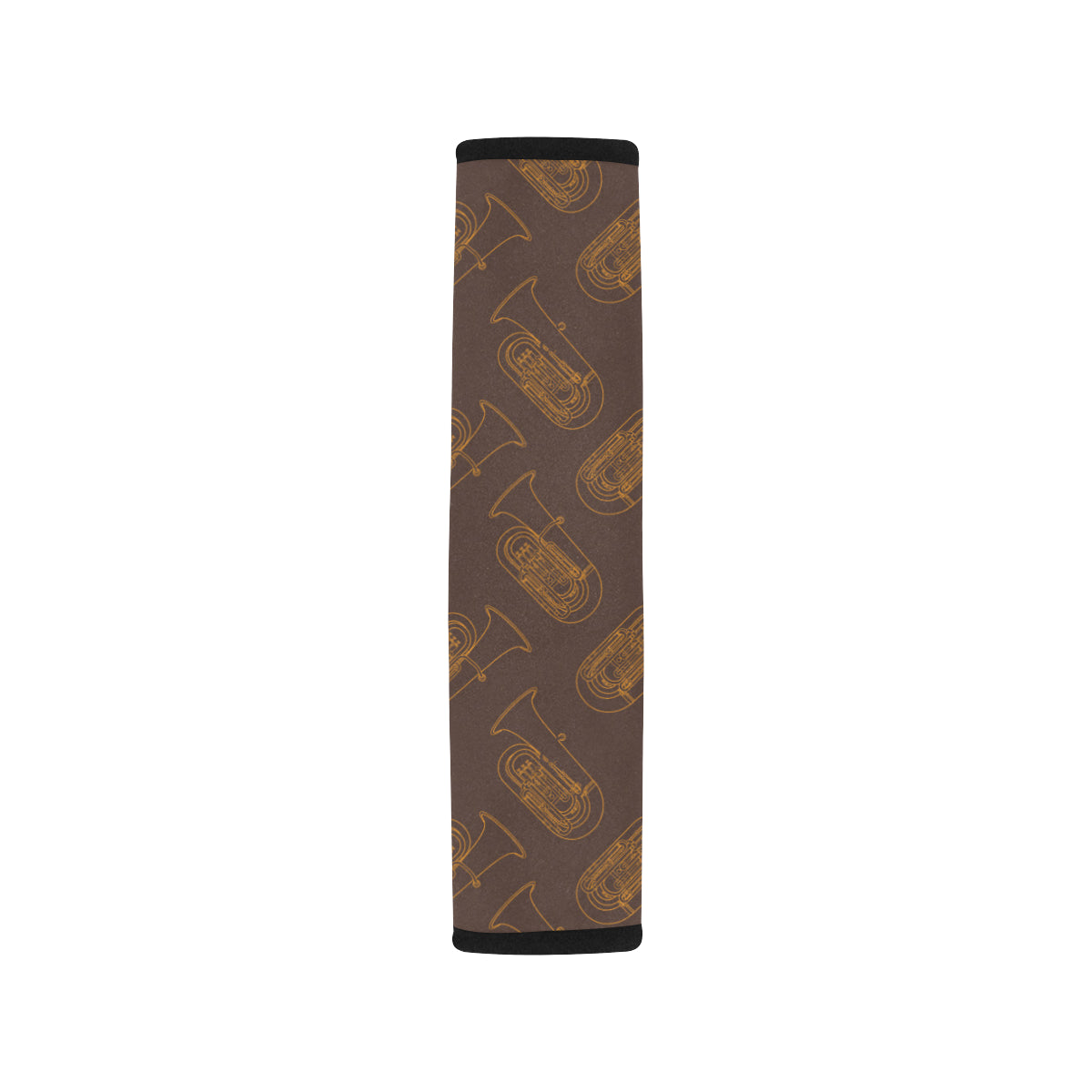 Tuba Pattern Print Design 02 Car Seat Belt Cover