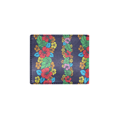 Hawaiian Themed Pattern Print Design H03 Men's ID Card Wallet