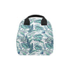 Pattern Tropical Palm Leaves Insulated Lunch Bag