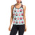 CupCake Print Pattern Women's Racerback Tank Top