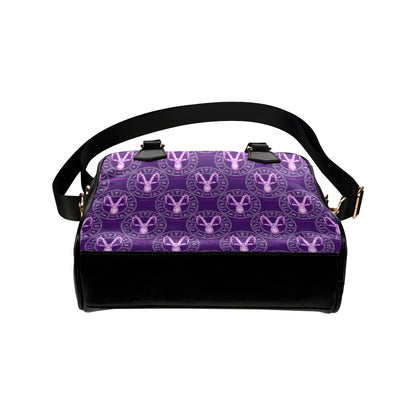 Capricorn Zodiac Pattern Print Design 04 Shoulder Handbag