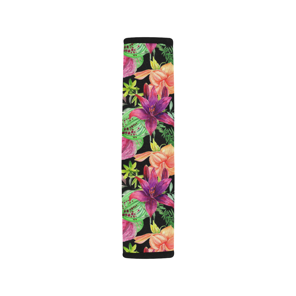 Amaryllis Pattern Print Design AL09 Car Seat Belt Cover