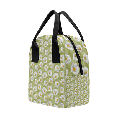 Daisy Pattern Print Design DS06 Insulated Lunch Bag