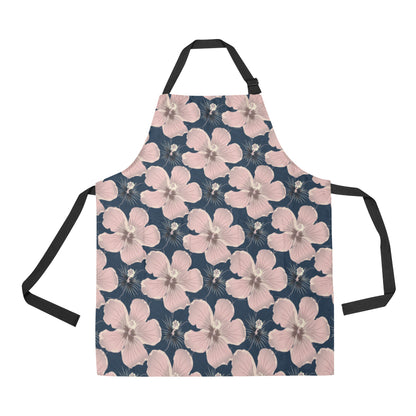 Plumeria Pattern Print Design PM018 Apron with Pocket