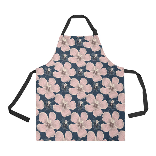 Plumeria Pattern Print Design PM018 Apron with Pocket