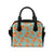 Lion Baby Pattern Print Design 03 Shoulder Handbag