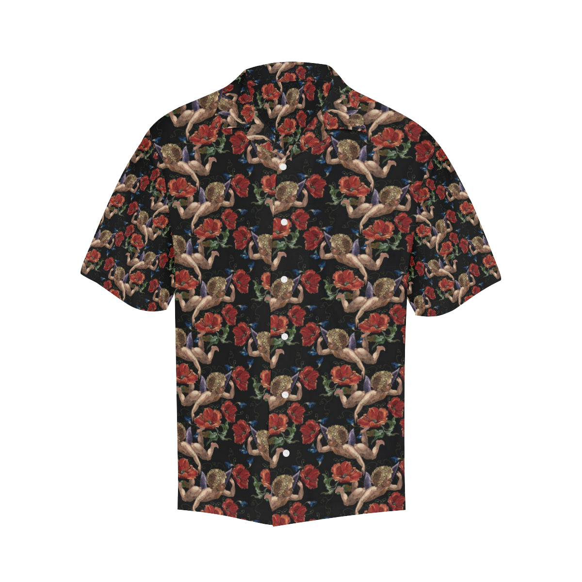 Cupid Pattern Print Design 05 Men's Hawaiian Shirt