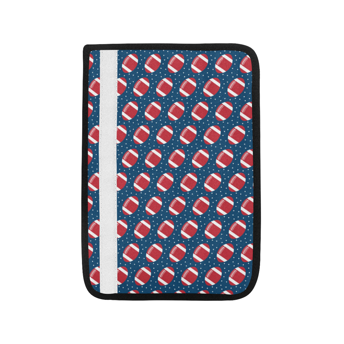 American Football Star Design Pattern Car Seat Belt Cover