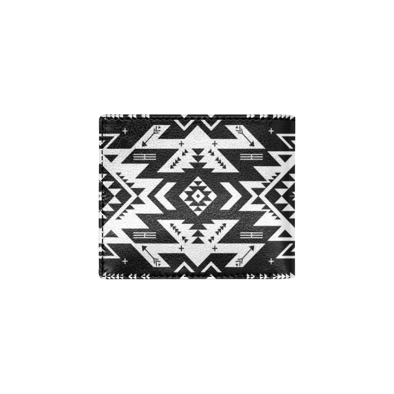 Tribal indians native aztec Men's ID Card Wallet