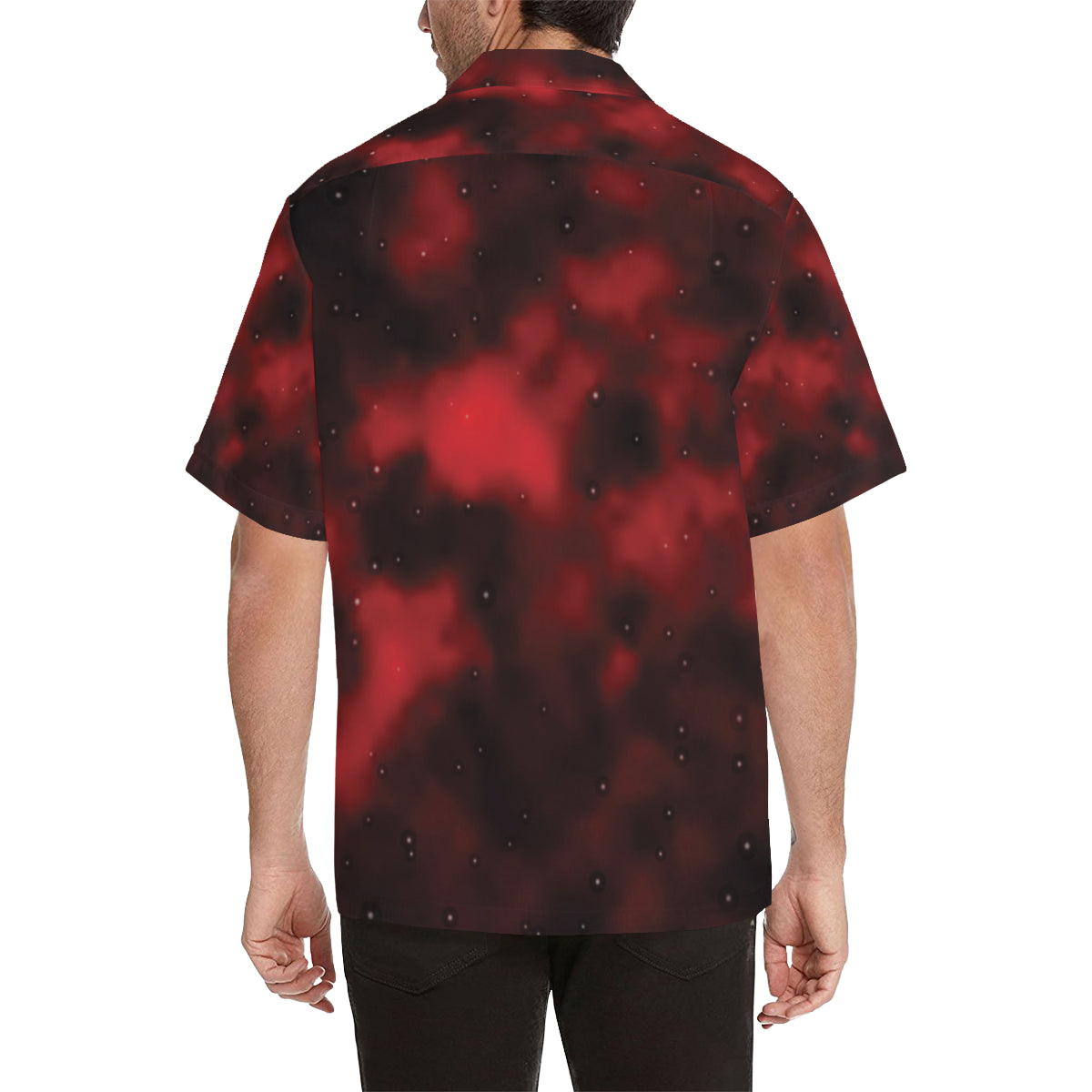 Nebula Pattern Print Design A03 Men's Hawaiian Shirt