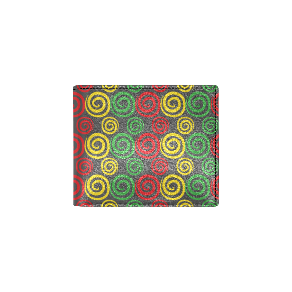 Rastafarian Pattern Print Design A05 Men's ID Card Wallet