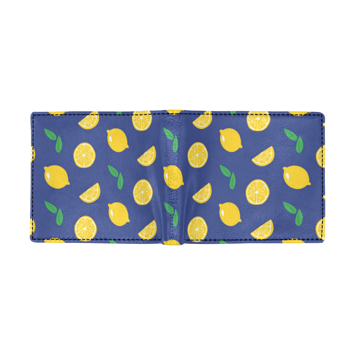 Citrus  Pattern Print Design 02 Men's ID Card Wallet
