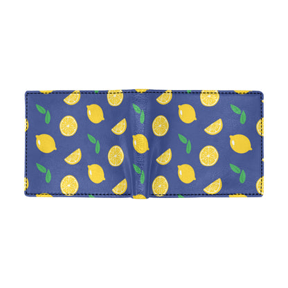 Citrus  Pattern Print Design 02 Men's ID Card Wallet