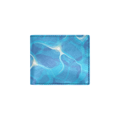 Ocean Reflex Pattern Print Design A02 Men's ID Card Wallet