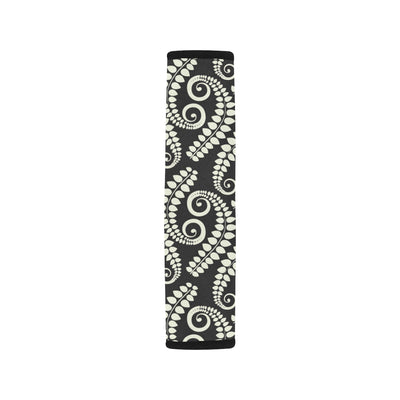 Fern Leave Print Pattern Car Seat Belt Cover