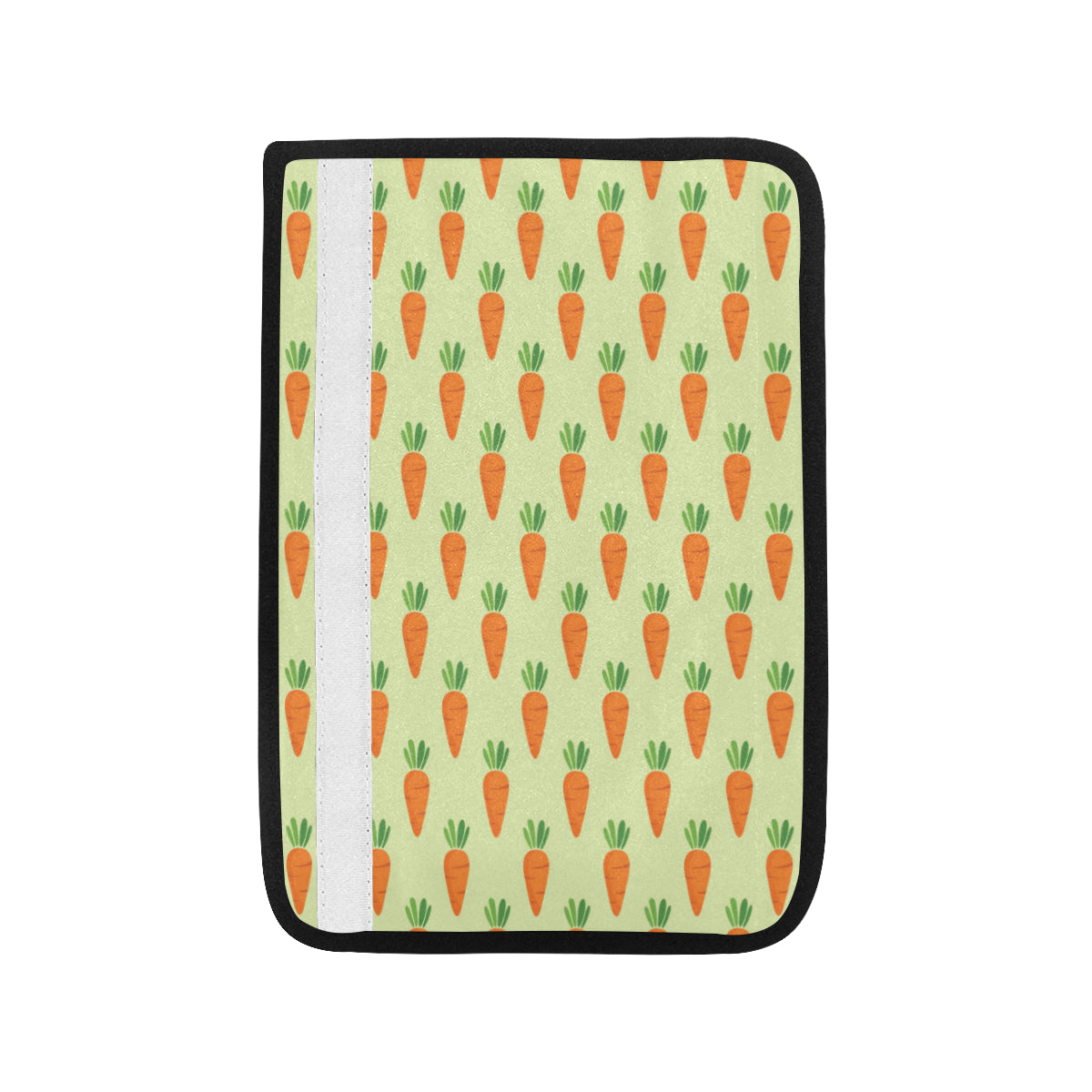 Carrot Pattern Print Design 02 Car Seat Belt Cover