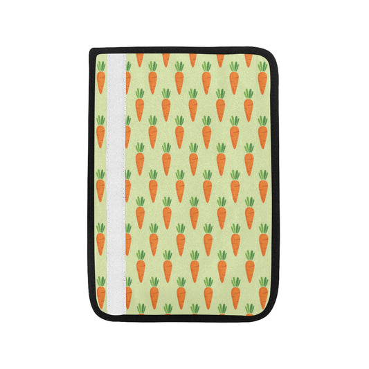 Carrot Pattern Print Design 02 Car Seat Belt Cover