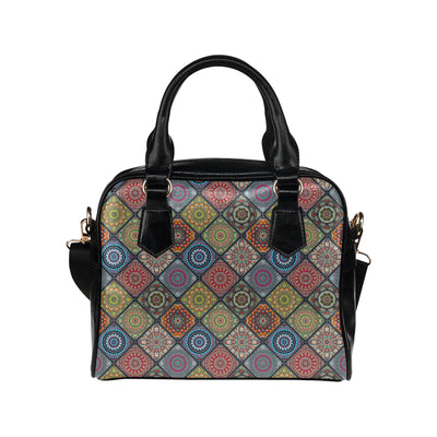 Bohemian Pattern Print Design 05 Shoulder Handbag