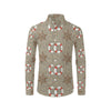 Nautical Pattern Print Design A02 Men's Long Sleeve Shirt