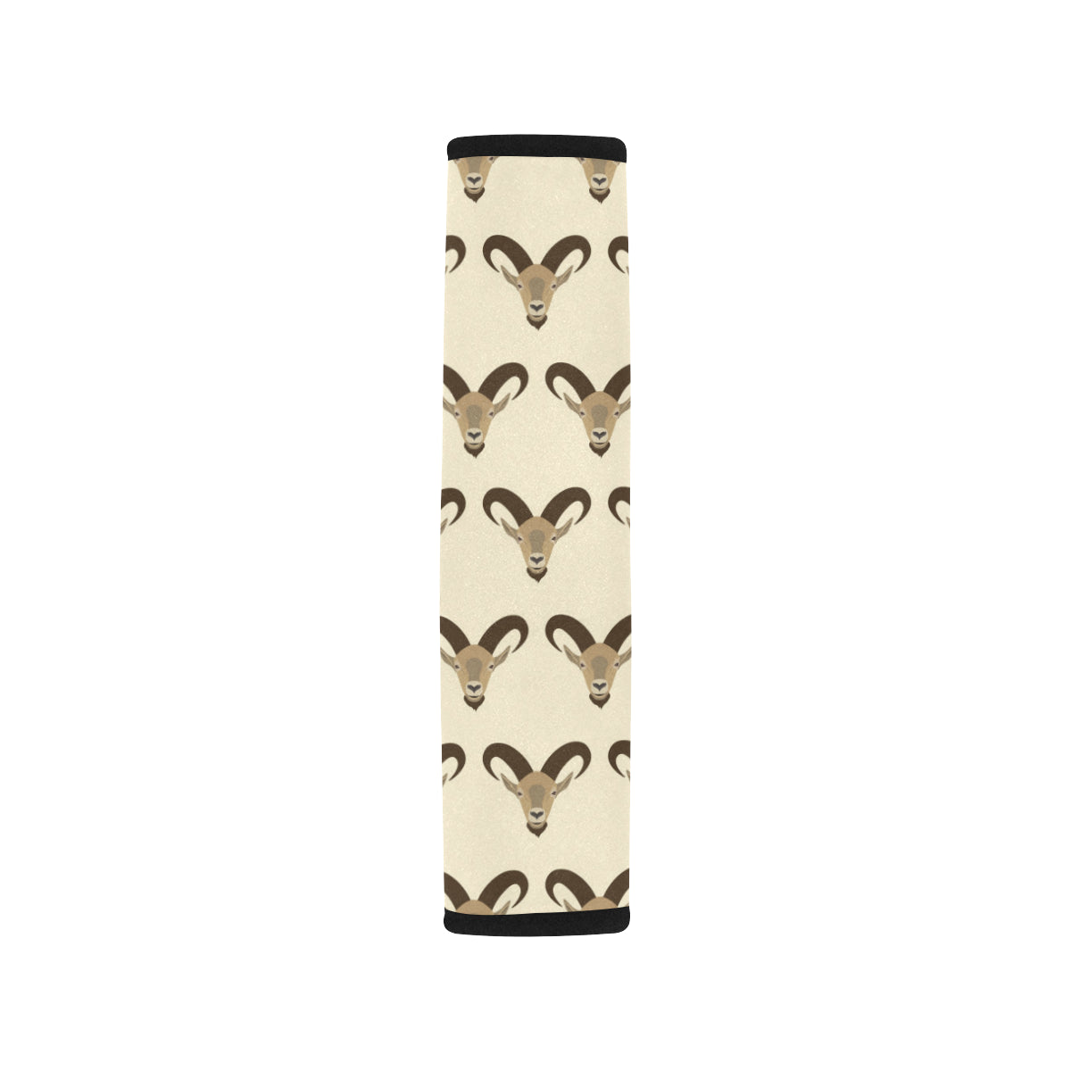 Goat Pattern Print Design 01 Car Seat Belt Cover
