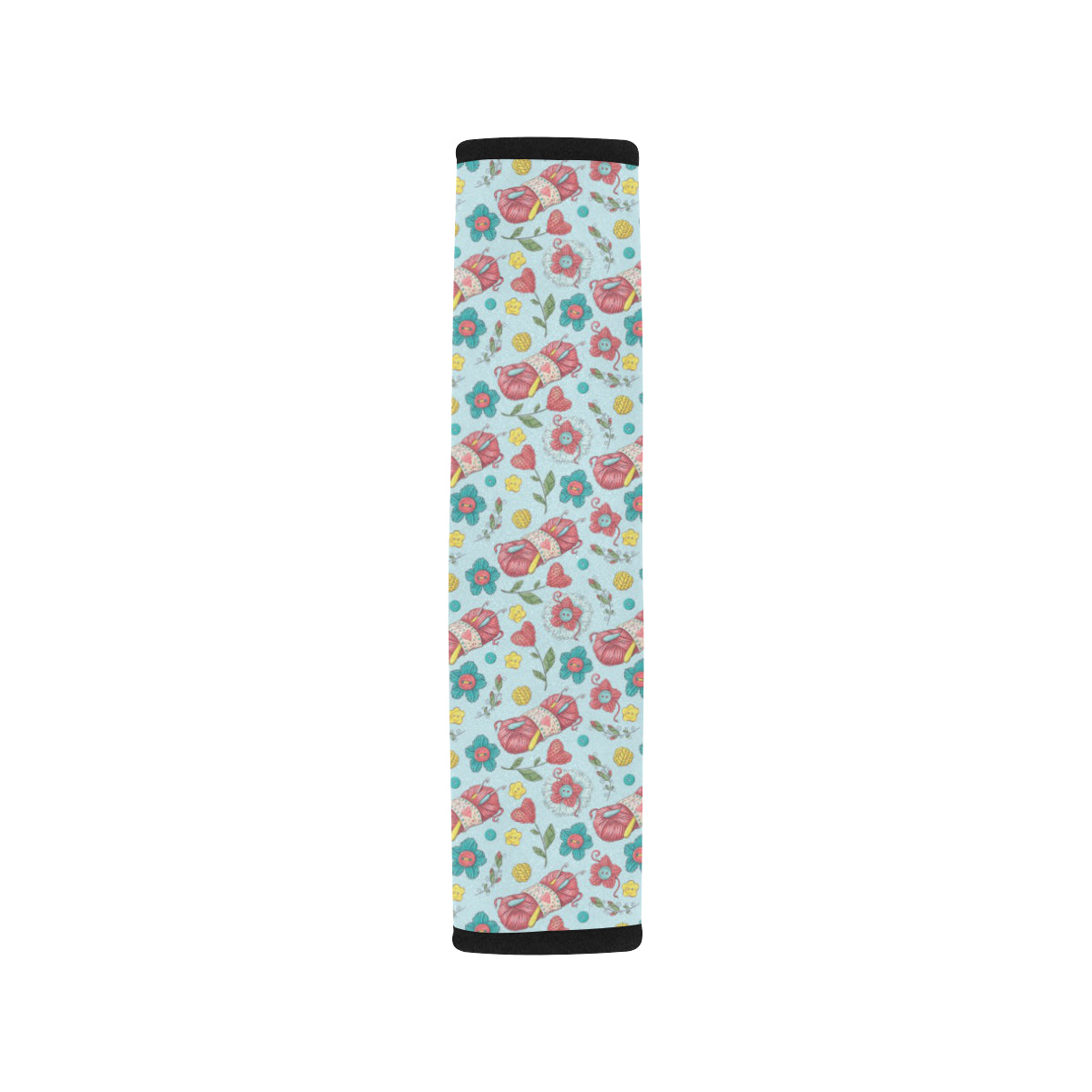 Crochet Pattern Print Design 01 Car Seat Belt Cover